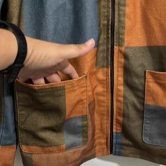 Men’s 'The Bear' Jeremy Allen White inspired multi colored jacket. size L - Picture 3 of 4